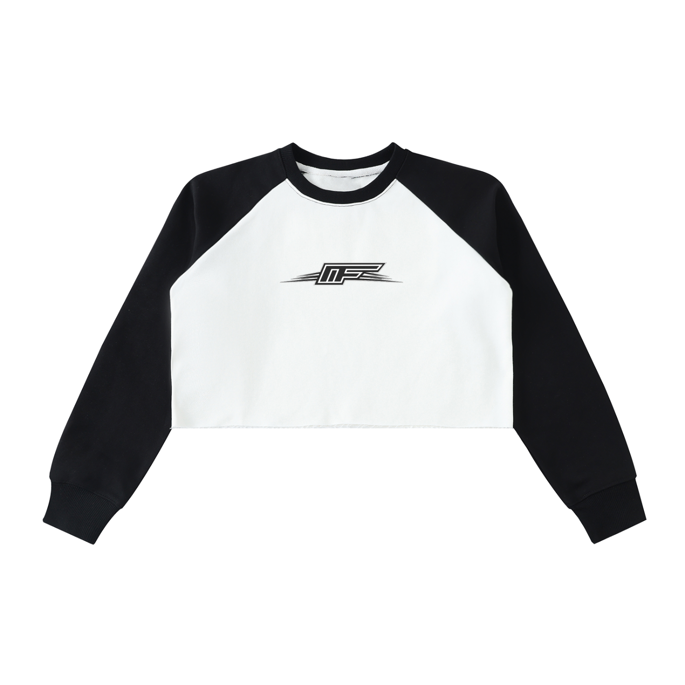 Elevate Your Style with Our Color-Block Crop Sweatshirt