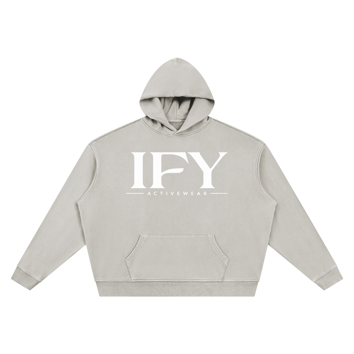 Unisex Vintage Wash Boxy Hoodie