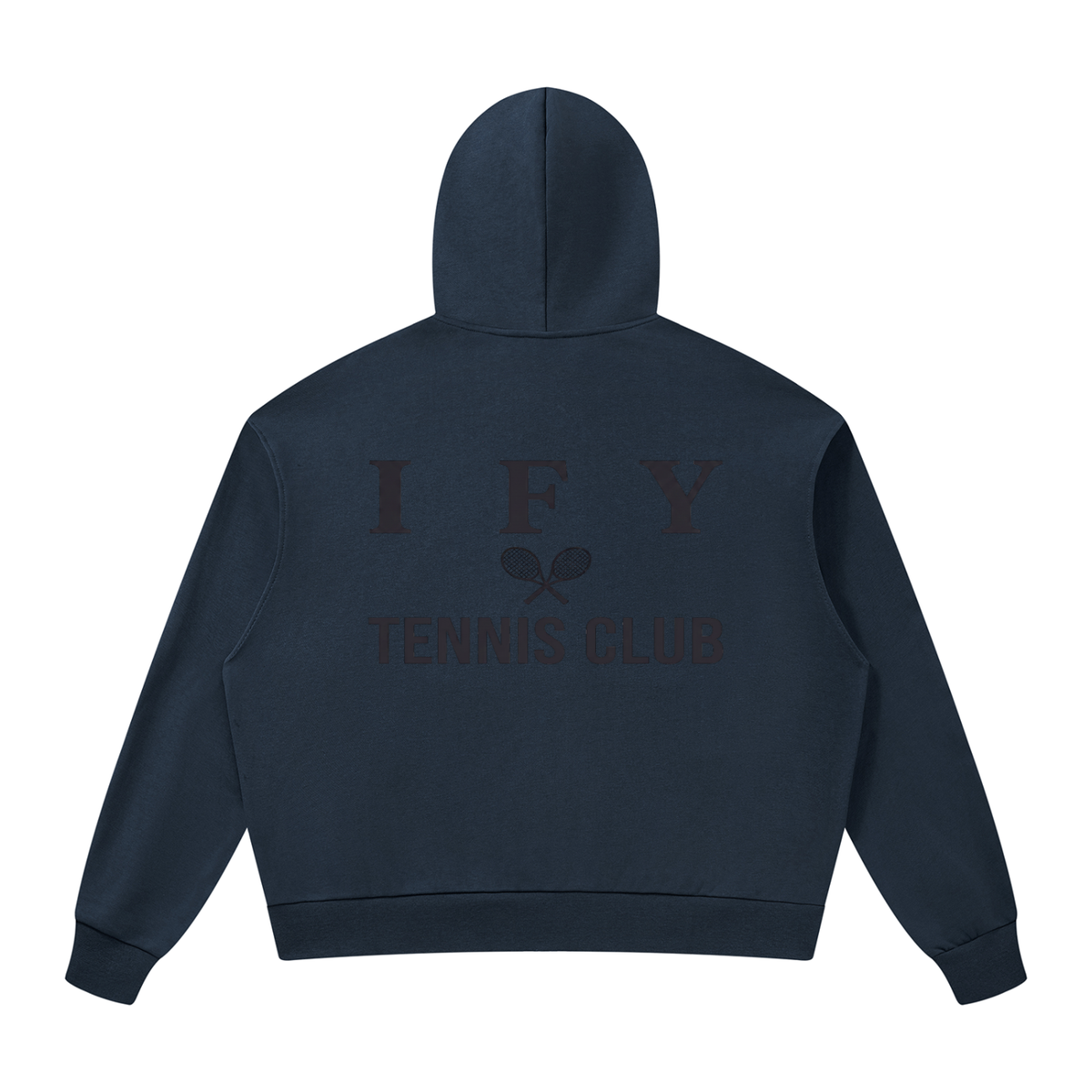 Drop Shoulder Full Zip Hoodie