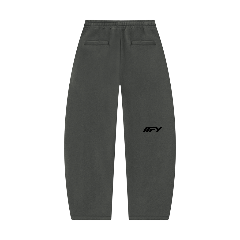 Unisex Barrel Leg Sweatpants