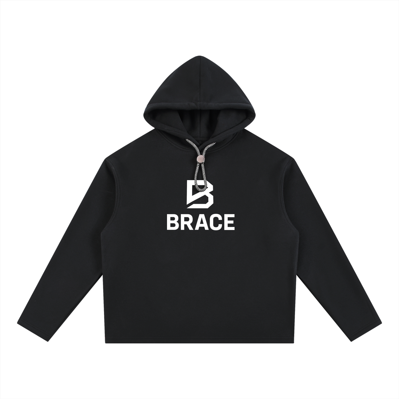 Oversized Fleece Hoodie - Premium Relaxed Fit Gym Hoodie | BRACE