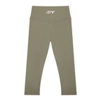 Women's High Waisted Yoga Capri Leggings