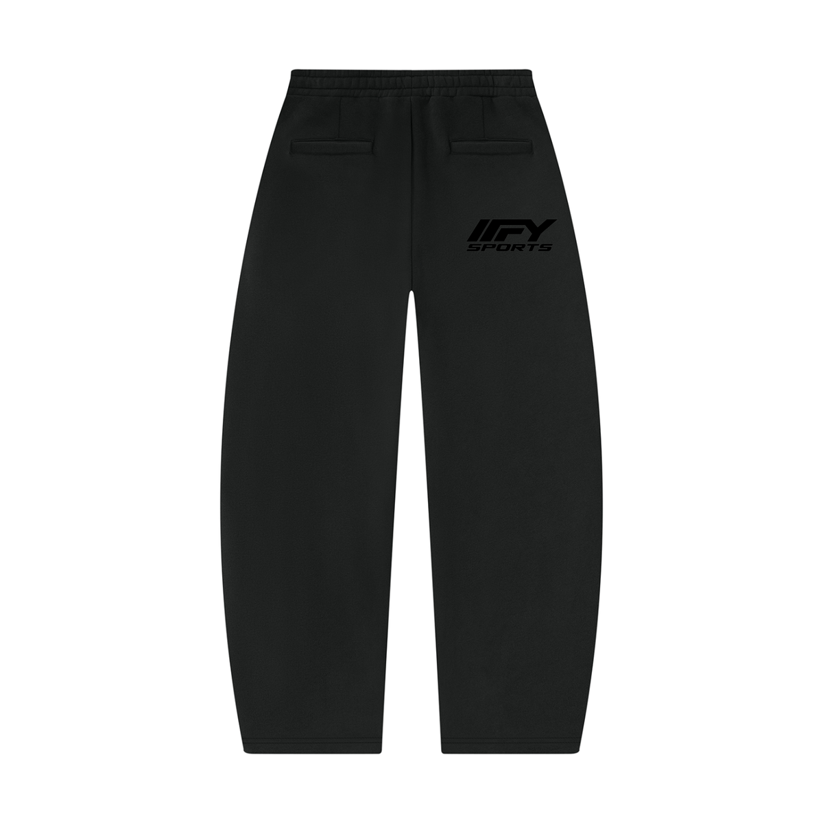 Unisex Barrel-Leg Sweatpants