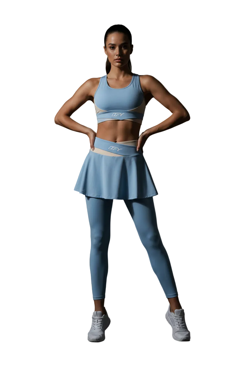 Women's Yoga Panelled Skorts