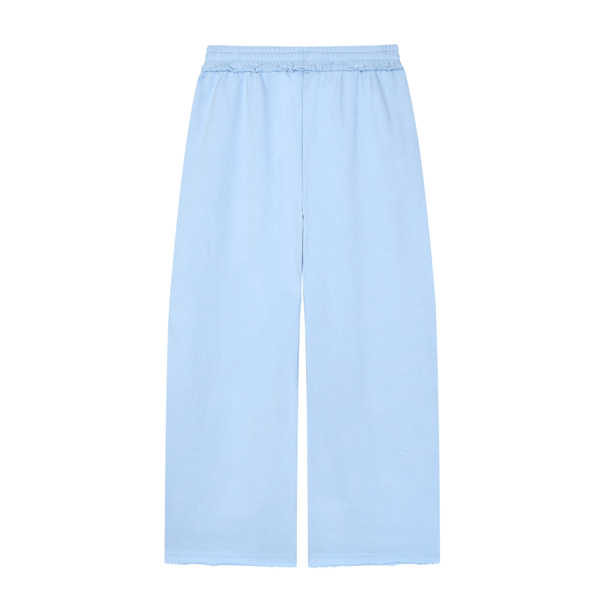 Women’s Wide Leg Raw Edge Sweatpants