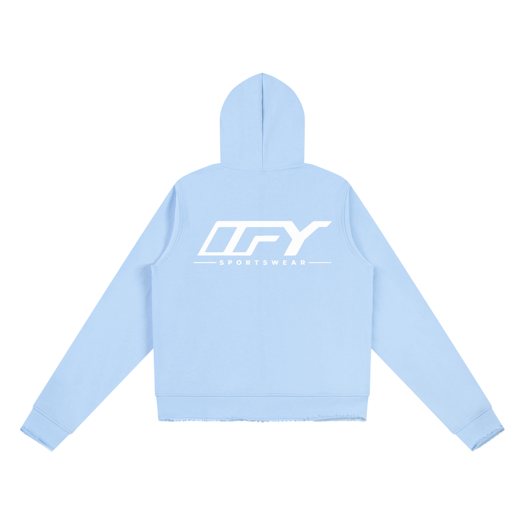 Women’s Raw Edge Full Zip Hoodie