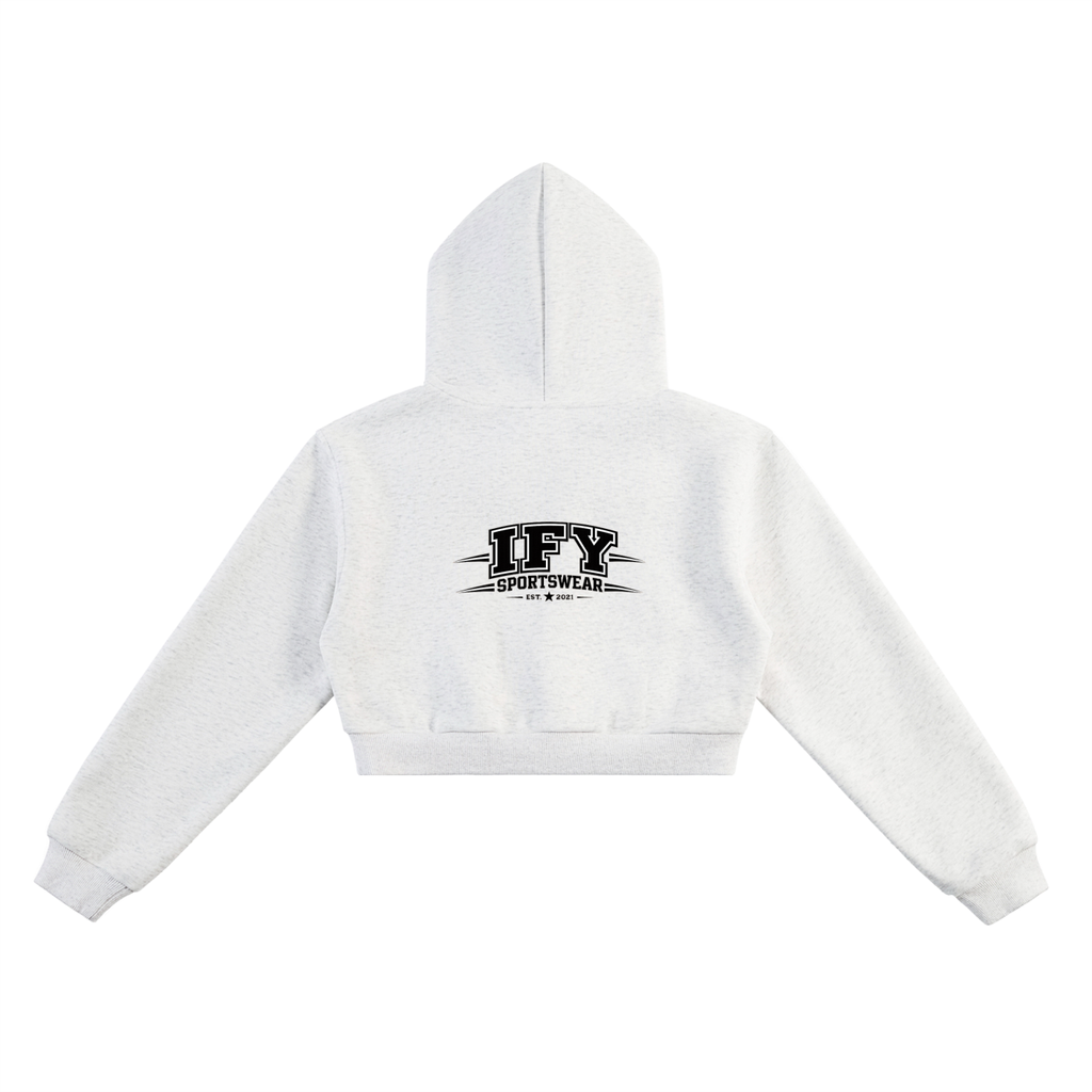 Essential Cropped Hoodie