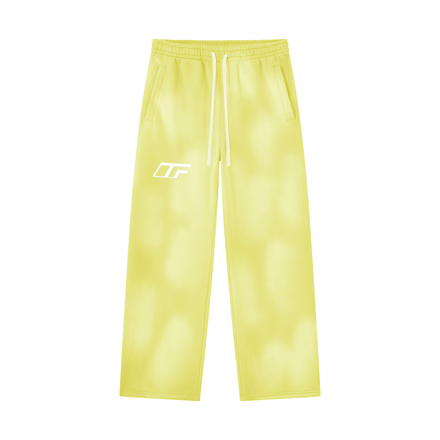 Unisex Sunfade Wide Leg Fleece Sweatpants