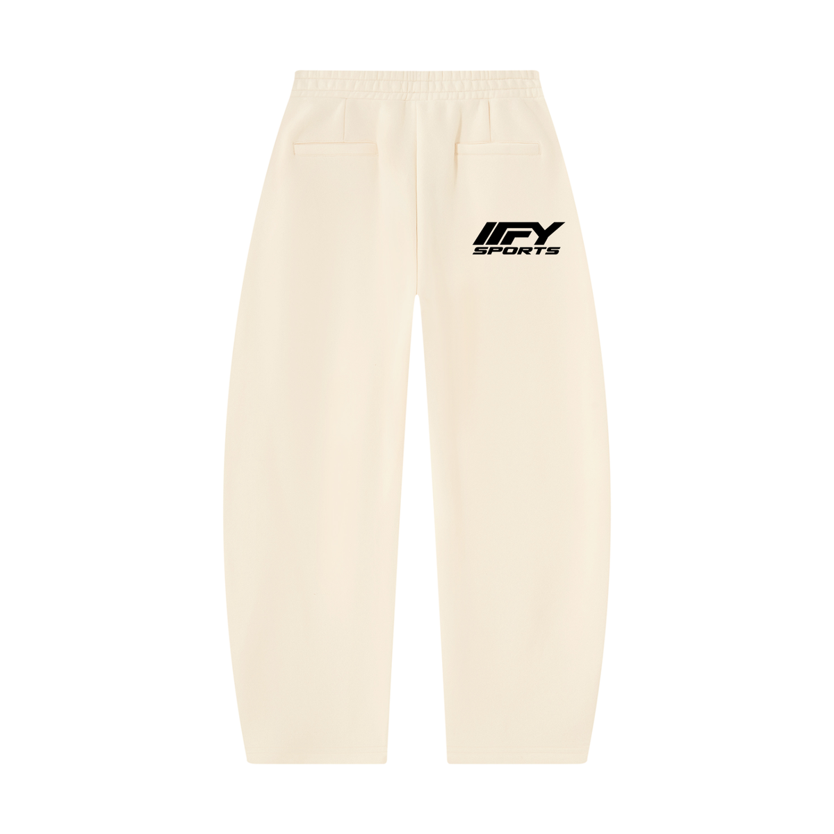 Unisex Barrel-Leg Sweatpants