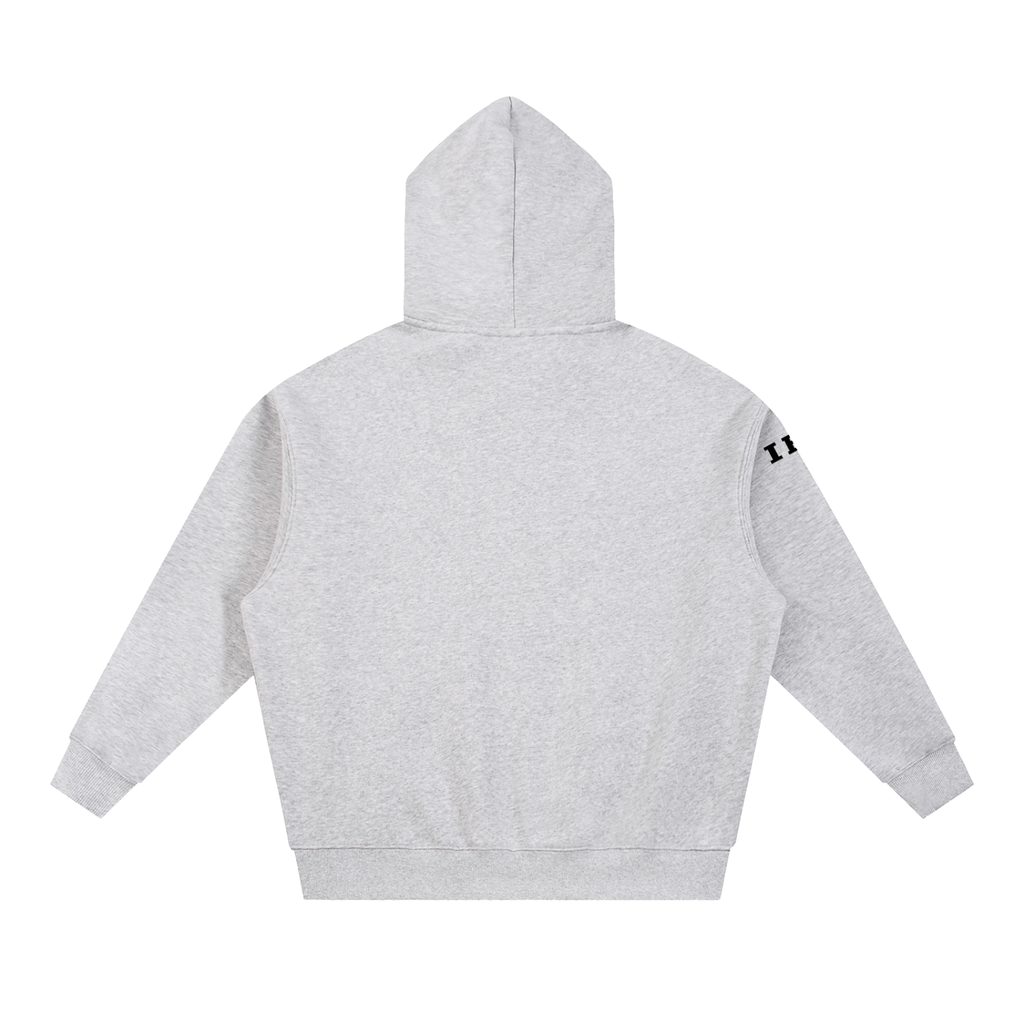 Essential Oversized Boxy Fit Fleece Hoodie