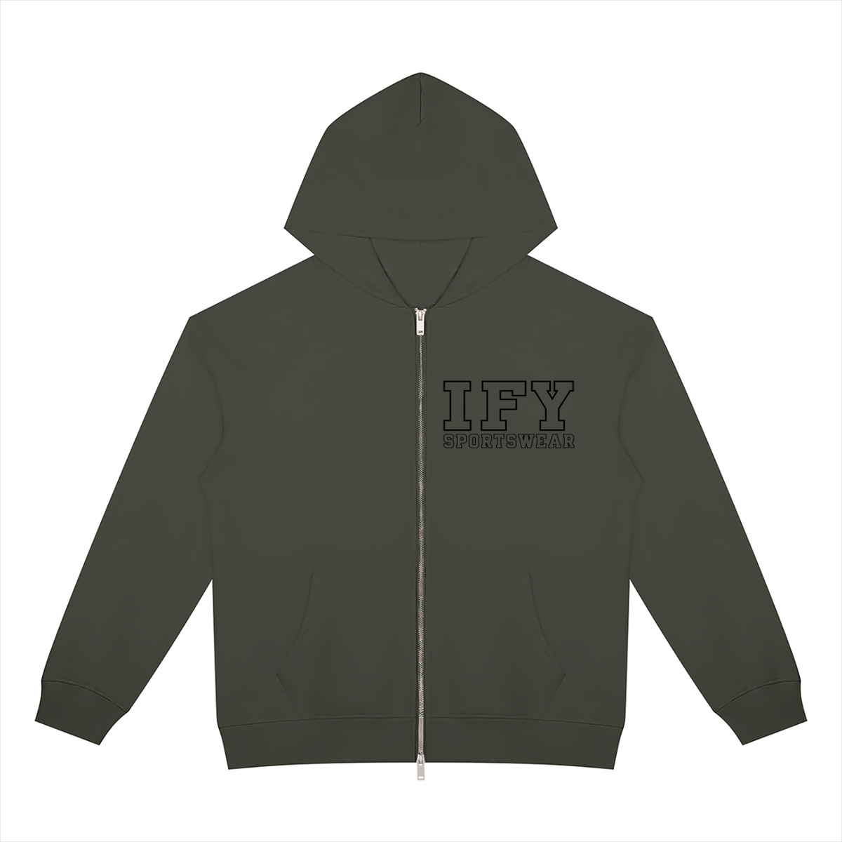 Unisex Heavyweight Full-Zip Hoodie