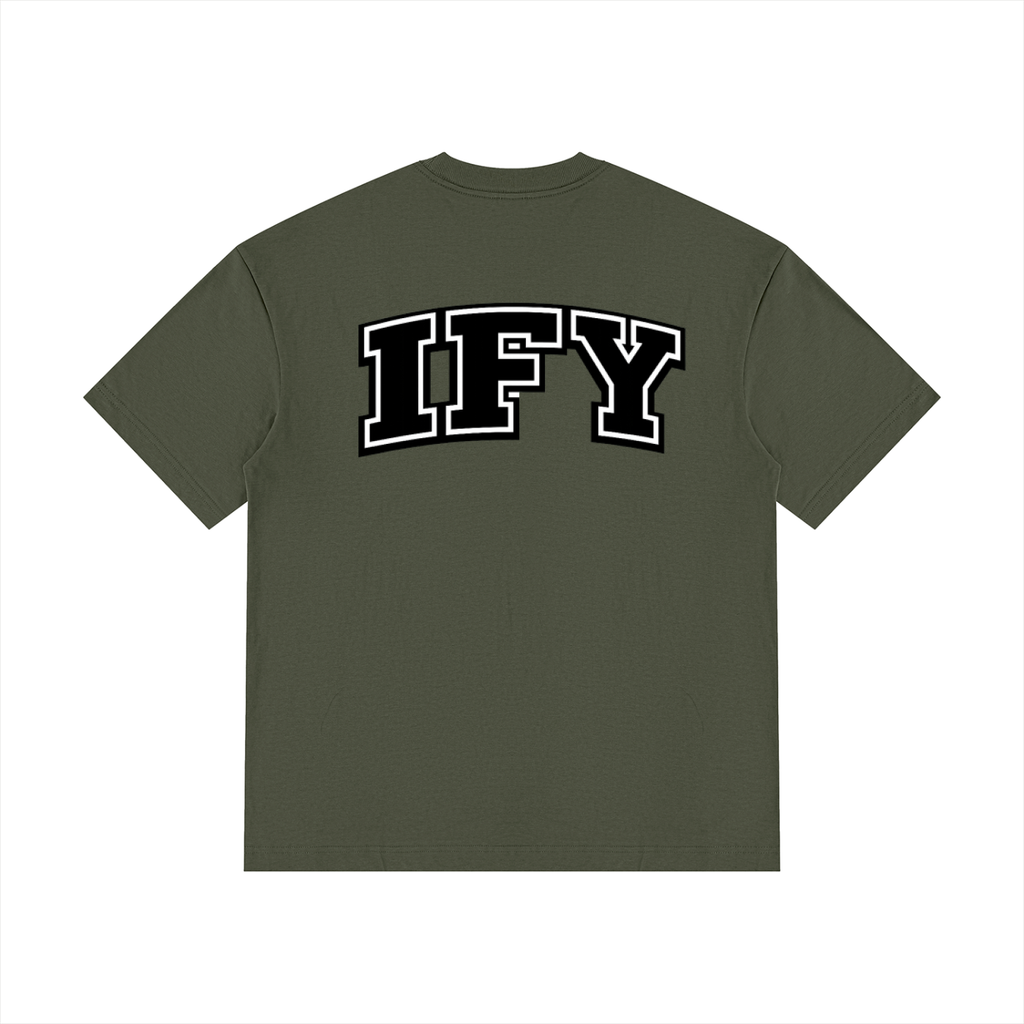 Unisex Drop Shoulder Cotton T-Shirt