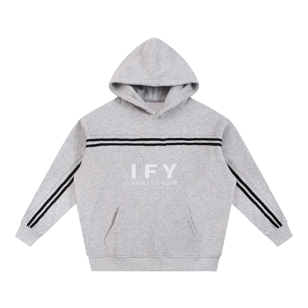 Sun Fade Contrast Tape Hoodie