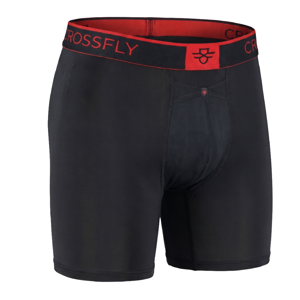 Aero Pro 7" Boxers - Black / Red