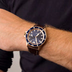 Emporio Armani AR11556 Men's Rose Gold Diver Watch