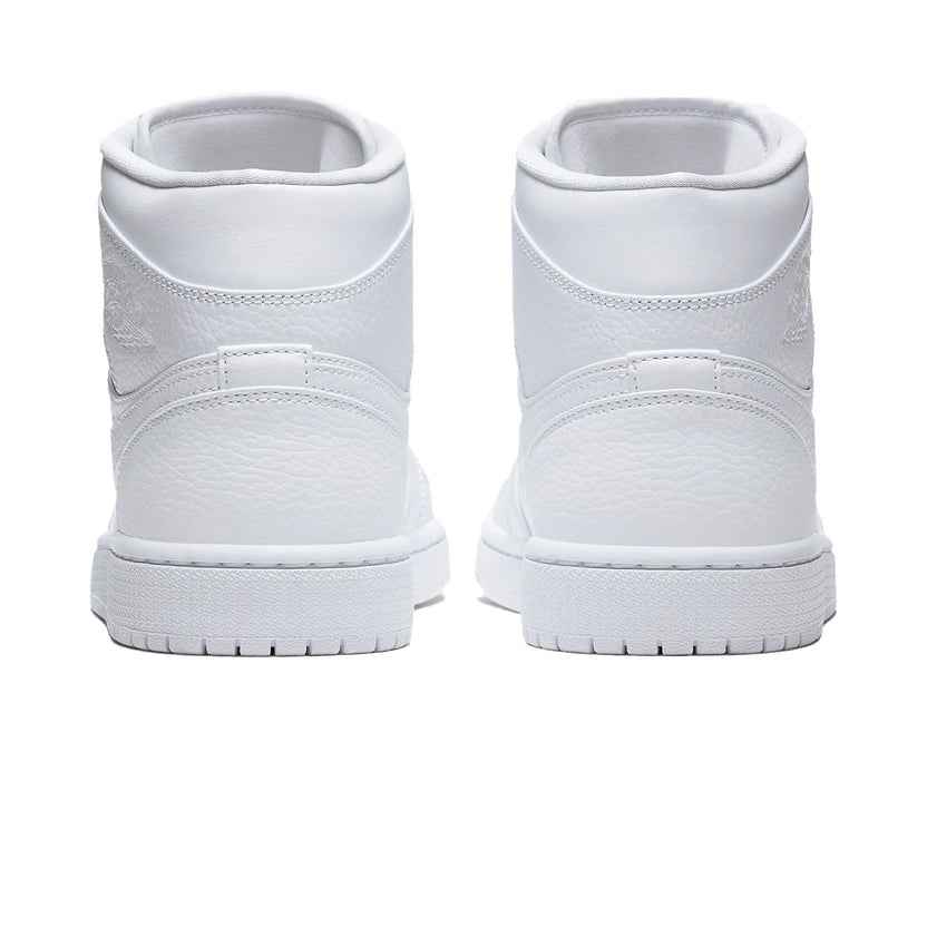 Jordan 1 Mid 'Triple White'