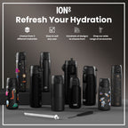 Leak Proof Slim Water Bottle, Recyclon, Gamer, 500ml (18oz)