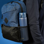 Leak Proof 1 Litre Thermal Water Bottle, Insulated, Ash Navy, 1L