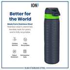 Leak Proof NFL Water Bottle, Stainless Steel, Seattle Seahawks, 600ml (20oz)