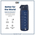 Bottle, Recyclon, Navy, 750ml