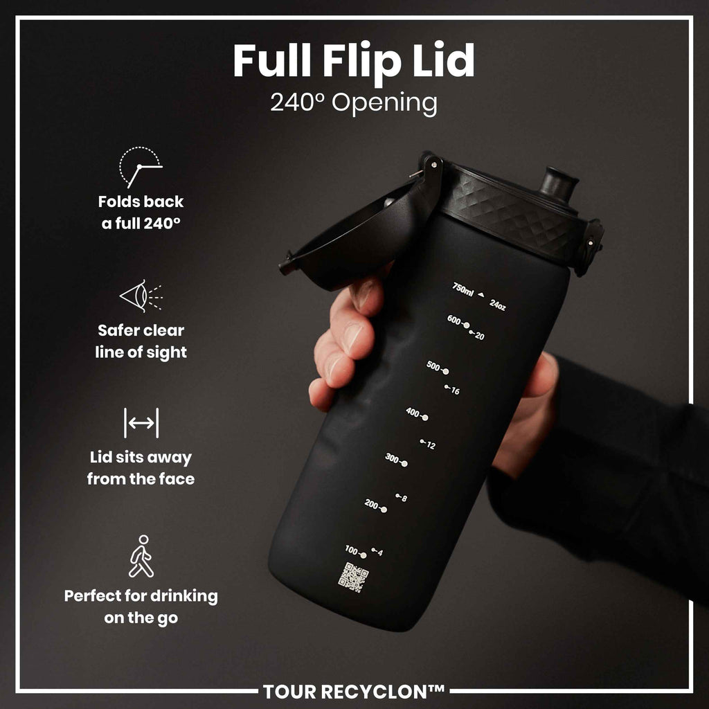 Bottle, Recyclon, Black, 750ml
