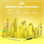 Leak Proof Thermal Steel Water Bottle, Insulated, Dinosaurs, 320ml (11oz)
