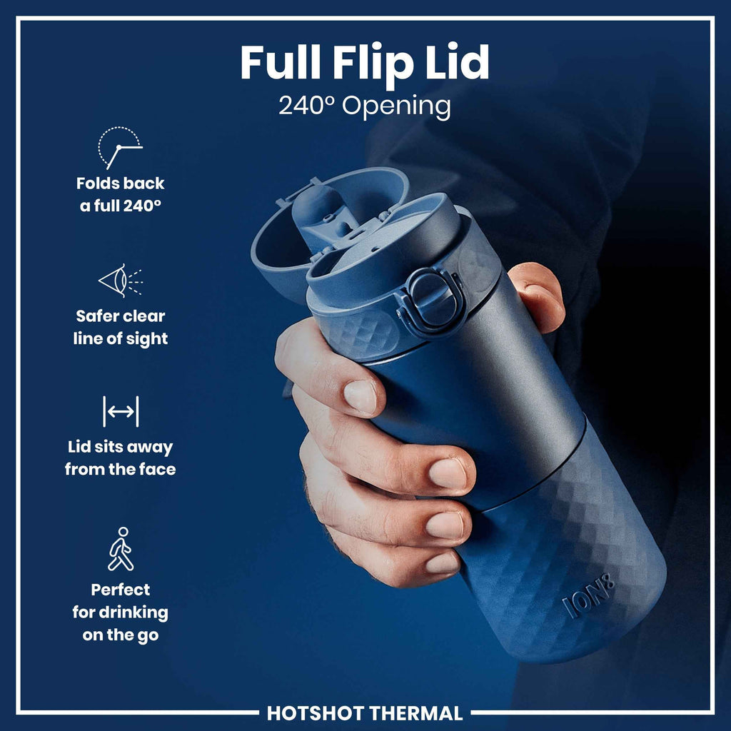 Insulated Steel, Travel Mug, Ash Navy, 360ml