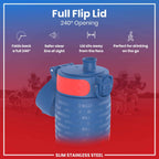 Leak Proof NFL Water Bottle, Stainless Steel, Buffalo Bills, 600ml (20oz)