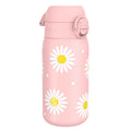 Leak Proof Kids Water Bottle, Stainless Steel, Daisies, 400ml (13oz)