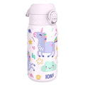Leak Proof Kids Water Bottle, Stainless Steel, Unicorns, 400ml (13oz)