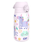 Leak Proof Kids Water Bottle, Stainless Steel, Unicorns, 400ml (13oz)