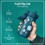 Leak Proof Thermal Steel Water Bottle, Insulated, Space, 320ml (11oz)