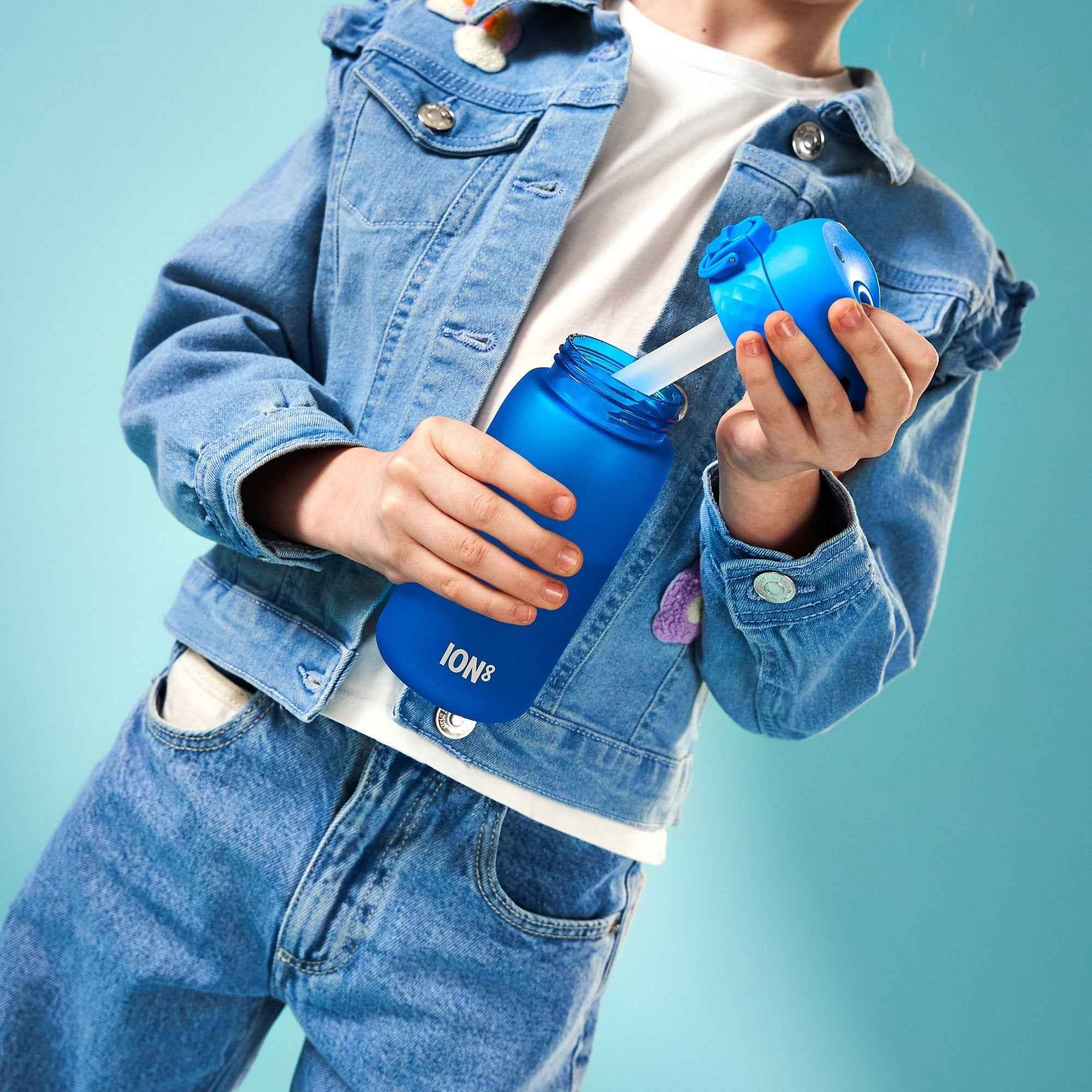 Small Straw for 300ml -400ml ION8 Bottles, Add-on Straw, Small