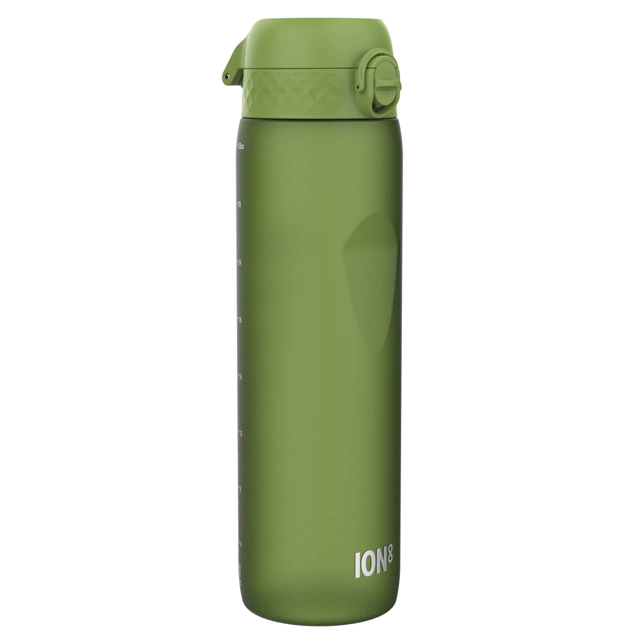 Leak Proof 1 litre Water Bottle, Recyclon, Khaki Green, 1L