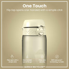 Leak Proof 1 litre Water Bottle, Recyclon, Creamy White, 1L