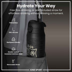 Lions X ION8 Insulated Steel Water Bottle, British & Irish Lions, Rugbys Greatest Journey, 750ml (24oz)