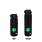 Leak Proof Water Bottle Replacement Lid, Blue, Large