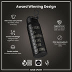 Lions X ION8 Insulated Steel Water Bottle, British & Irish Lions, Nothing Like The Lions, 750ml (24oz)