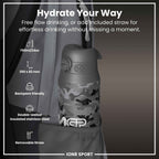 MotoGP x ION8 Insulated Steel Water Bottle, MotoGP Camouflage, 750ml (24oz)