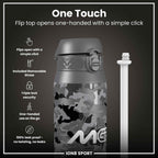MotoGP x ION8 Insulated Steel Water Bottle, MotoGP Camouflage, 750ml (24oz)