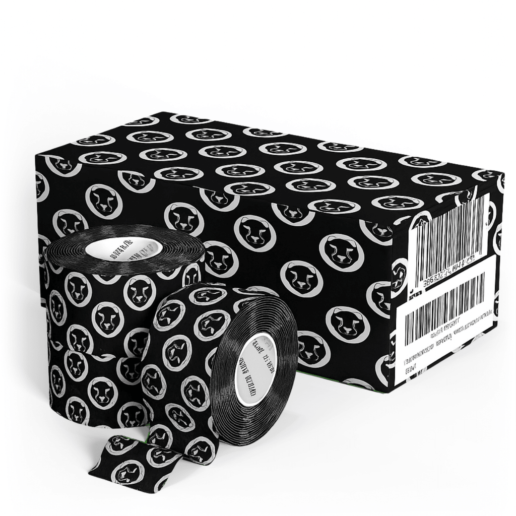 Mammal Tape 5-Metre Rolls - Thumb & Weightlifting Tape (3-Pack / Black / 2.0 Spec)
