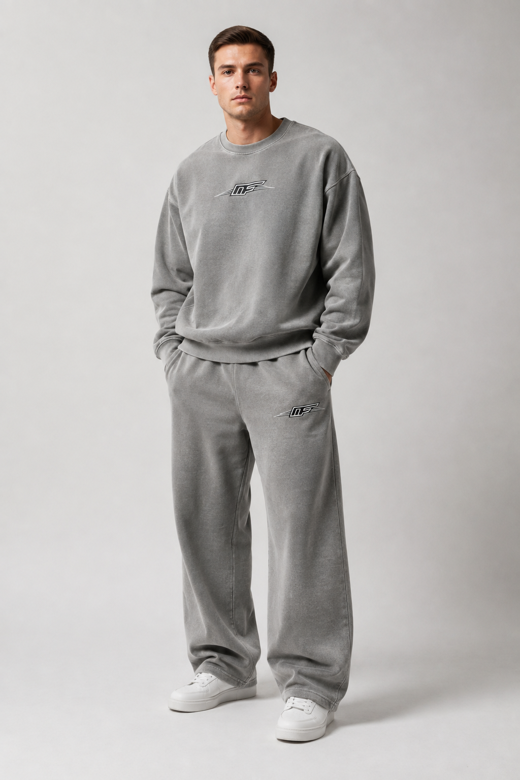 Unisex Boxy Vintage Washed Sweatshirt