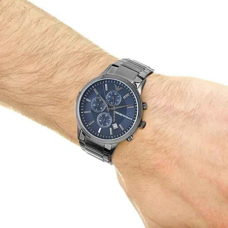 Emporio Armani AR11215 Renato Men's Grey Watch