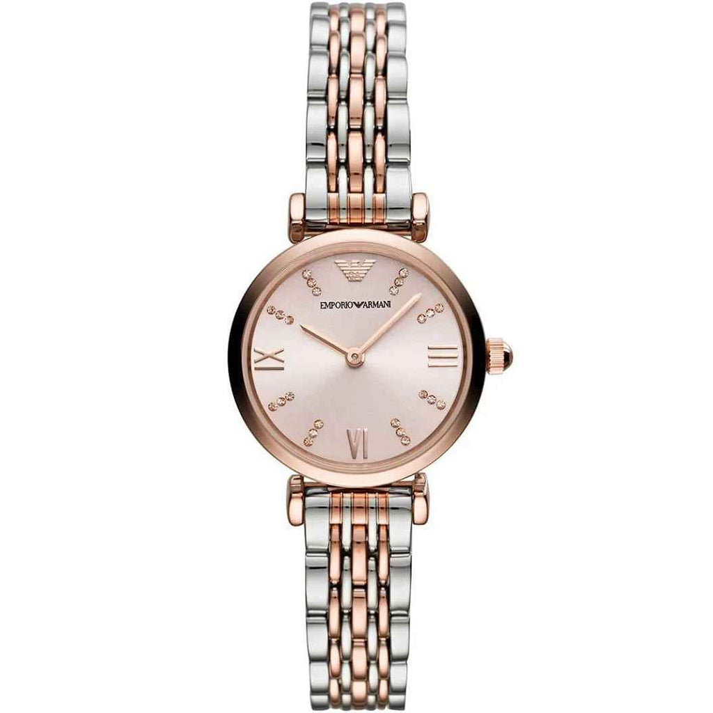 Emporio Armani AR11223 Gianni T-Bar Women's Two-Tone Watch