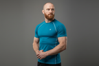 GymBum UK Blue Steel Combat Rash Guard