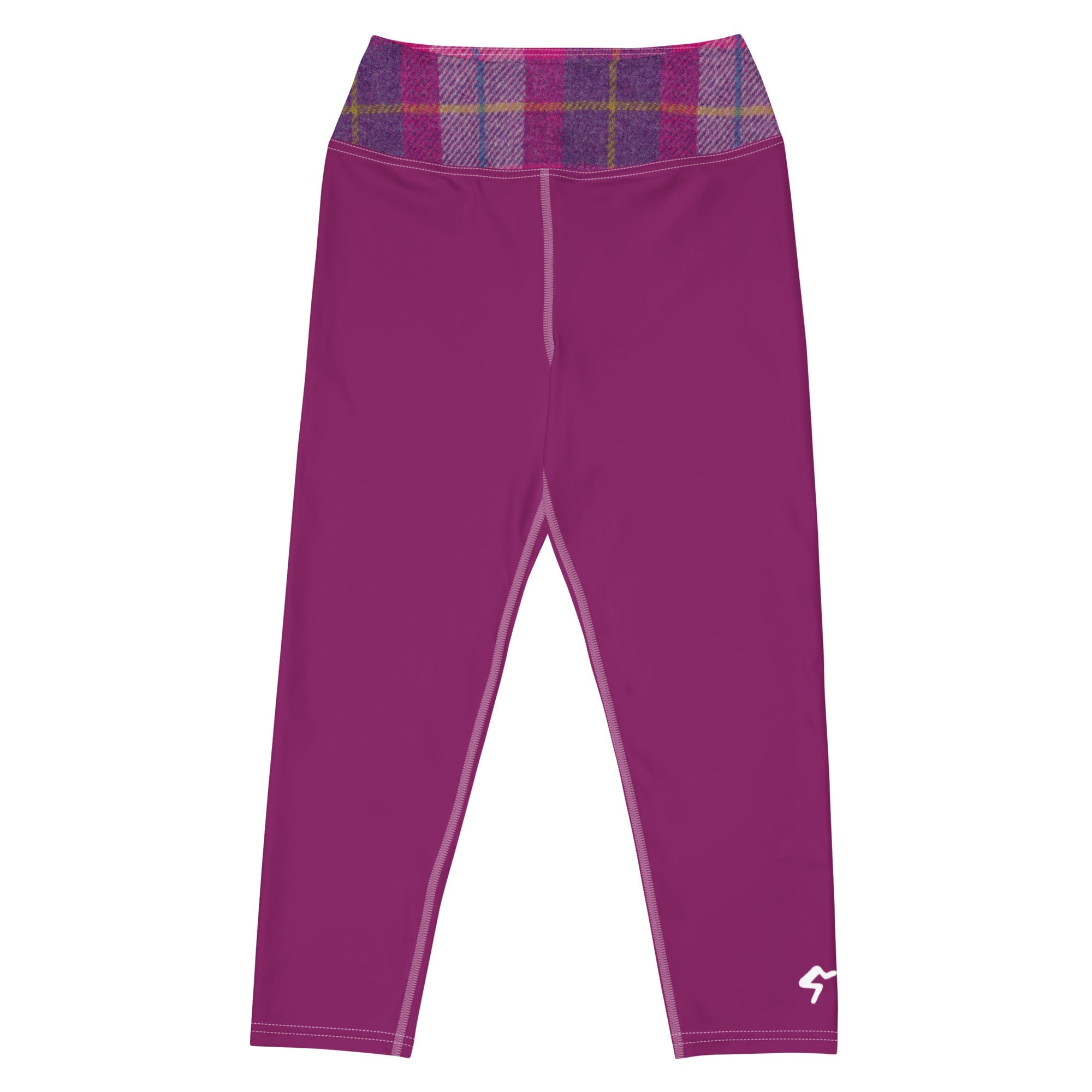 GymBum UK Lomond Rose Yoga Capri Leggings