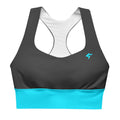 GymBum UK Luminous Surge Sports Bra - Summit Blue