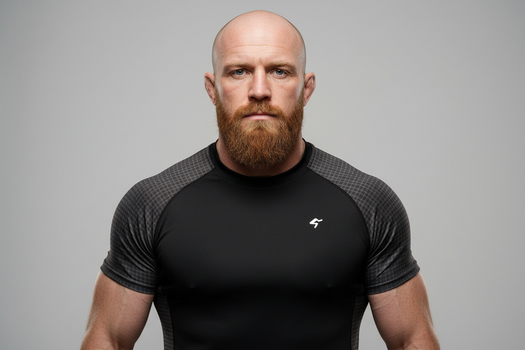 GymBum UK Phantom Check Rash Guard