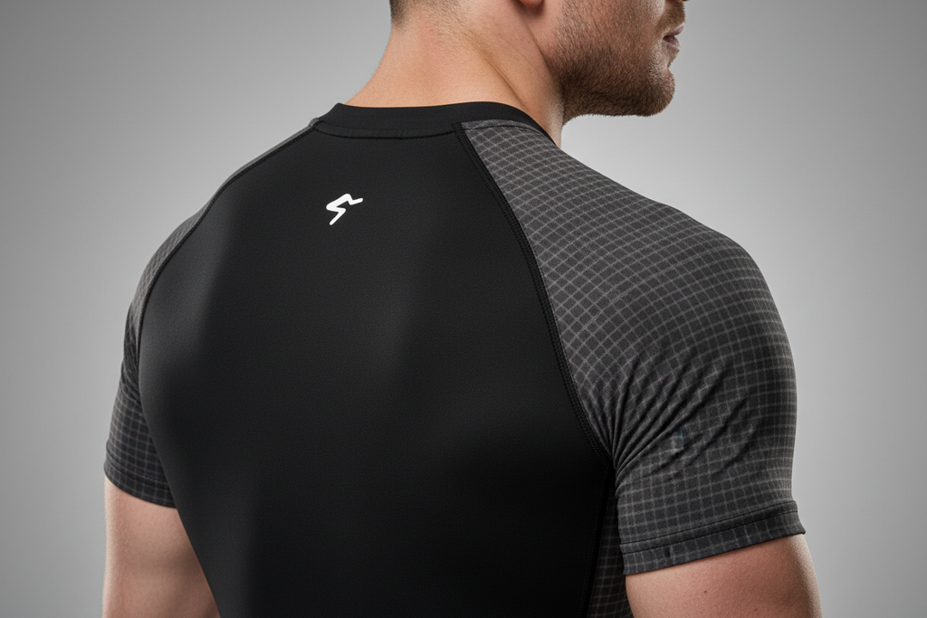 GymBum UK Phantom Check Rash Guard