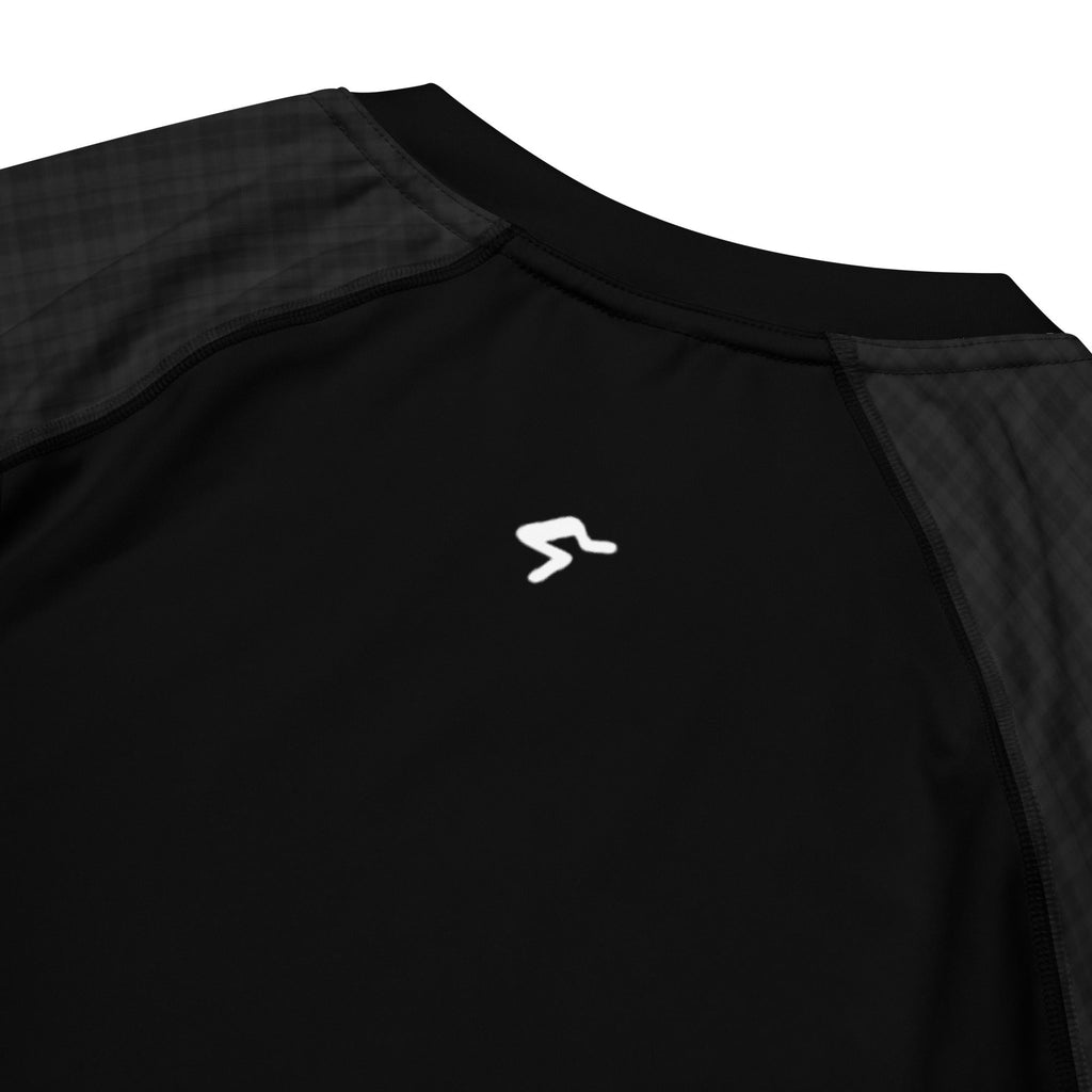 GymBum UK Shadow Check Rash Guard